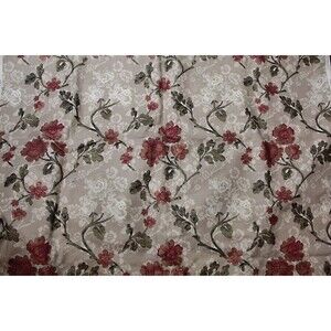DESIGNERS GUILD Sanssouci Heavy Red Linen Fabric 3.8 Yards